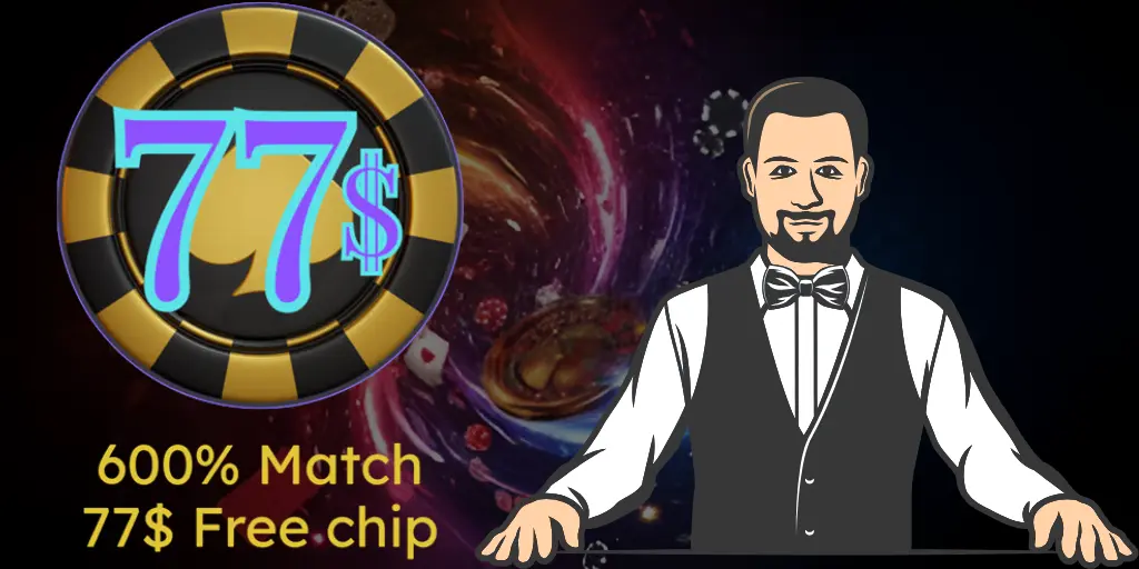 $77 Free Chip Casino